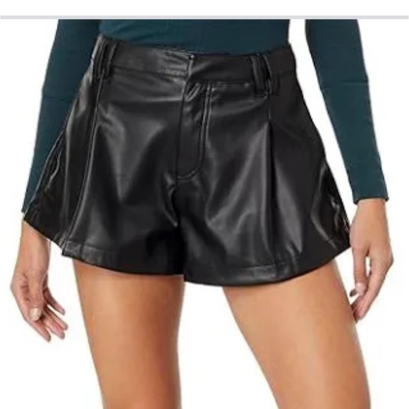 Free People Pants - Free People Reign Vegan Leather shorts